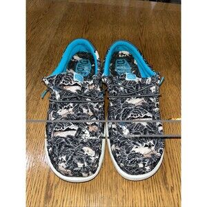 Hey Dude Wally H2O Canvas Stretch Sneakers 40702-0HI  Tropical